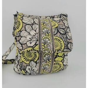 Vera Bradley Mailbag inCitron Print crossbody purse shoulder 12467 Boho